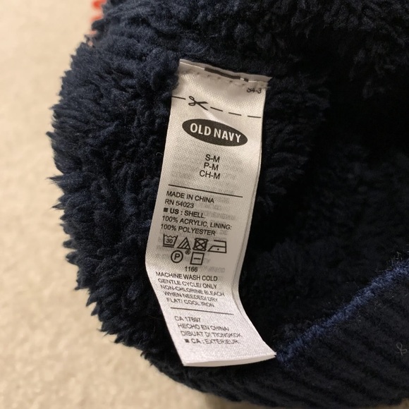 Old Navy Lot of 2 Toddler Kid Winter Hats Toques Caps Size S-M Acrylic Polyester - Picture 12 of 12